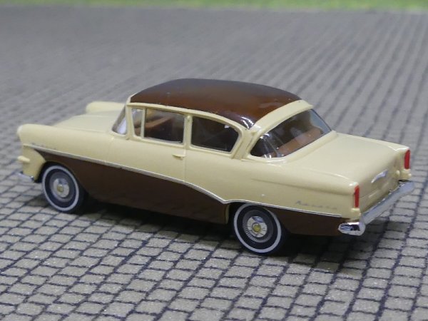 1/87 Brekina Opel Rekord P1 beige/braun Schweiz 20005