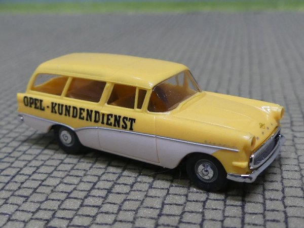 1/87 Brekina Opel Rekord P1 Caravan Opel Kundendienst 92030