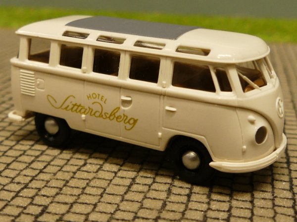 1/87 Brekina # 0386 VW T1 b Samba Hotel Sittardsberg