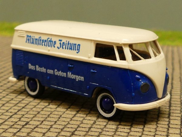 1/87 Brekina # 0354 VW T1 b Münstersche Zeitung Kasten