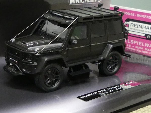 1/43 Minichamps BRABUS 550 ADVENTURE 4X4² mattschwarz  – 2017- 133 / 250 Stück