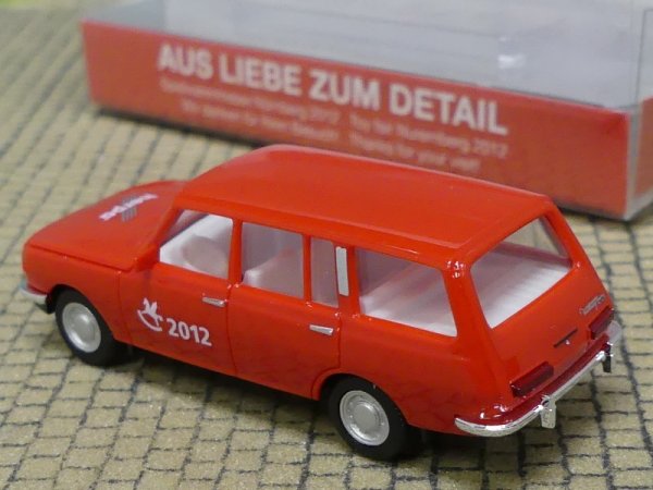 1/87 Herpa Wartburg 353 '85 Tourist Spielwarenmesse 2012