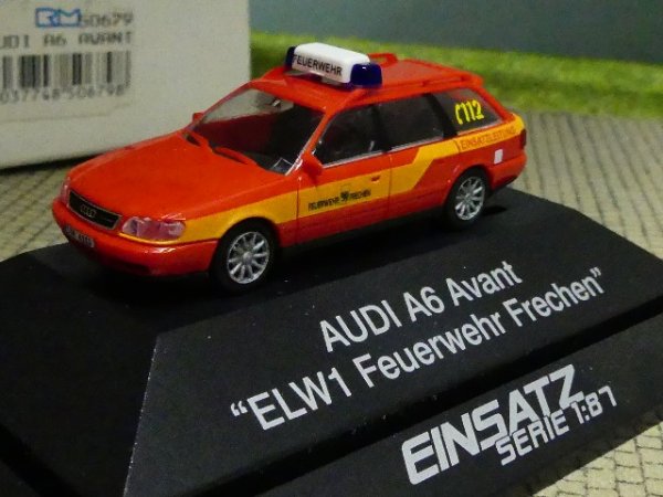 1/87 Rietze Audi A6 Avant ELW1 Feuerwehr Frechen 50679