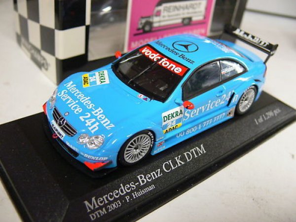 1/43 Minichamps MB CLK DTM 2003 P.Huisman #24 Service24 400033224