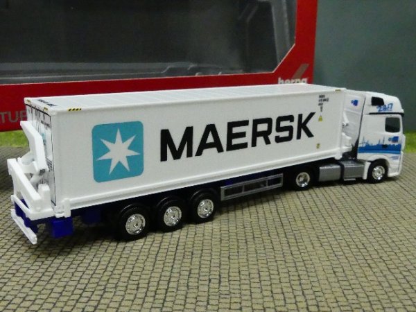 1/87 Herpa MB Actros GS GDH  Seitenlader-Sattelzug 313384