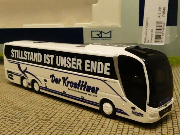 1/87 Rietze MAN Lion's Coach L '17 Der Krostitzer 74846