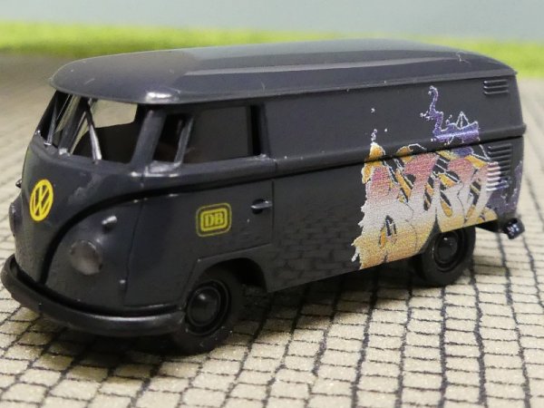 1/87 Brekina # 1681 VW T1 b Kasten DB Graffiti