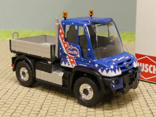 1/87 Busch Unimog U430 Merz & Pilini 50913