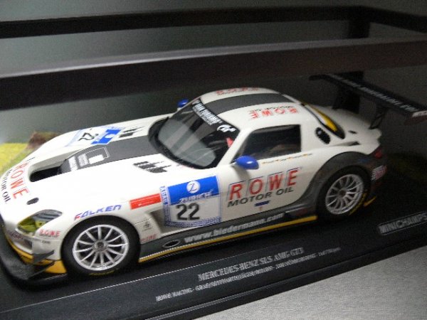 1/18 Minichamps MB SLS AMG GT3 Rowe Racing Nürnburgring 2012 151 123122*