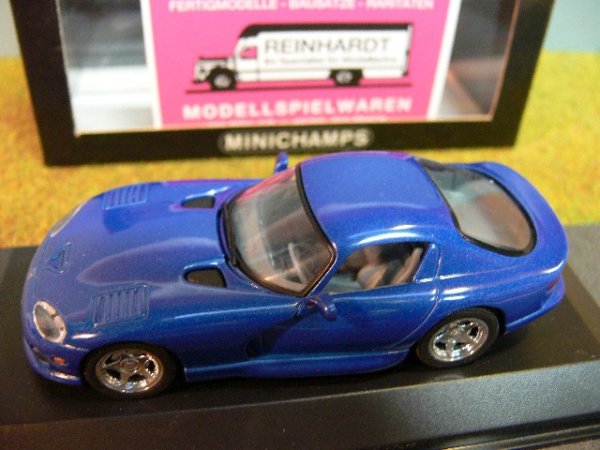 1/43 Minichamps Dodge Viper Coupe 1993 blau