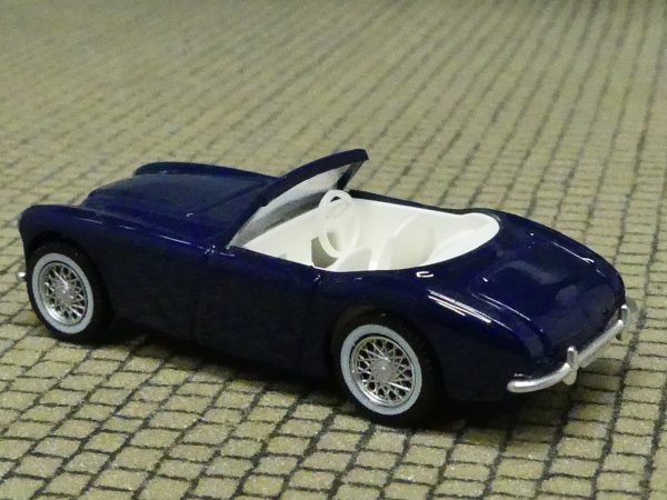 1/87 Wiking Austin Healey 3000 dunkelblau 816 06