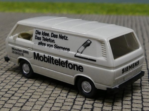 1/87 Wiking VW T3 Mobiltelefone Siemens Kasten 290