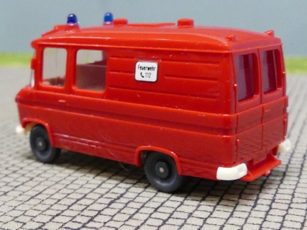 1/87 Wiking MB L 508 Feuerwehr Krankenwagen RTW 608 4A