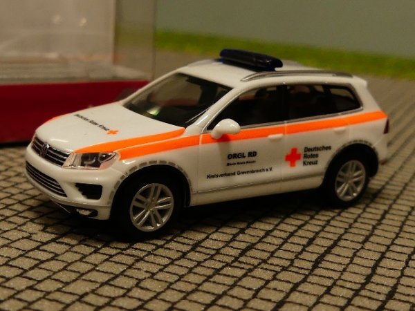 1/87 Herpa VW Touareg DRK Grevenbroich 094351