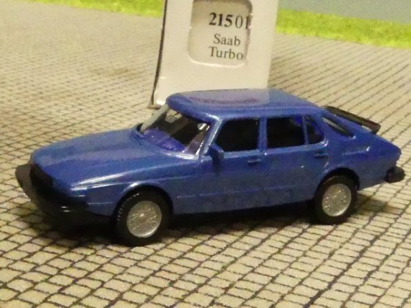 1/87 Wiking Saab 900 Turbo blaumetallic 215 1 B