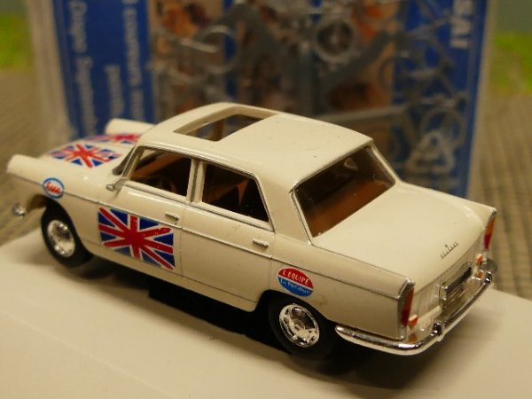 1/87 Brekina Peugeot 404 GRANDE BRETAGNE TOUR DE FRANCE SAI 4604