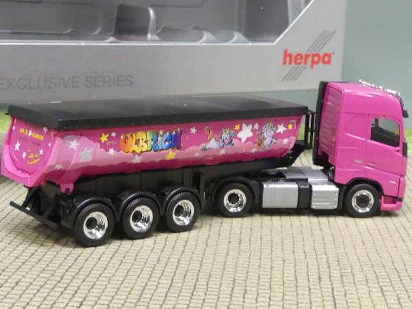 1/87 Herpa Volvo FH Gl. 20 Rundmulden-SZ Ulbrich 951869