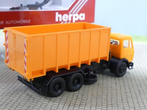 1/87 Herpa MB NG Schutt Absetzcontainer orange 806048