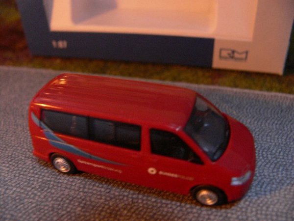 1/87 Rietze VW T5 GP LR Bus Bundespolizei Spitzenförderung 52628