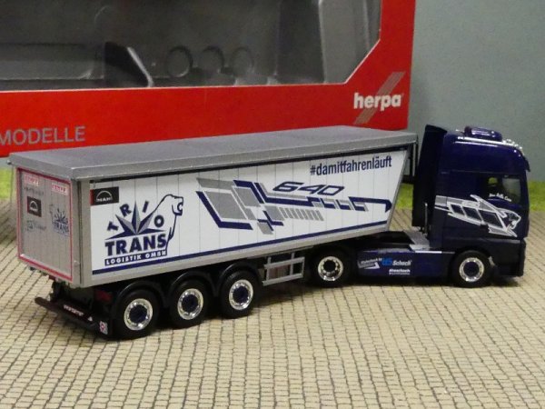 1/87 Herpa MAN TGX XXL Stöffelliner-Sattelzug Trio-Trans 314299