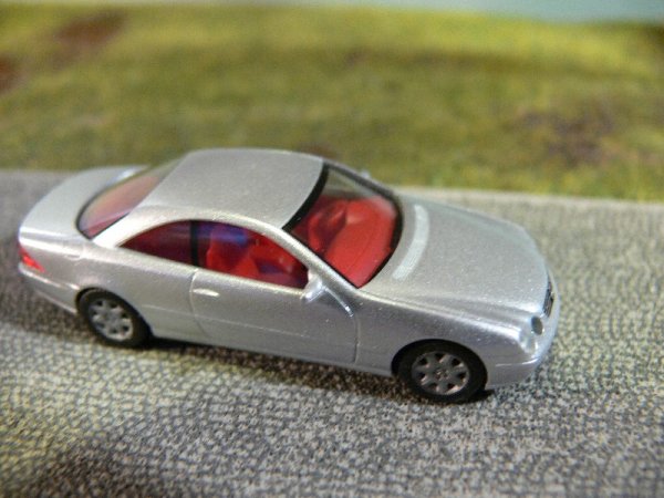 1/87 Herpa MB CL Coupe silber in Faltbox