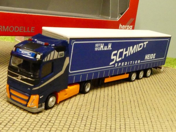 1/87 Herpa Volvo FH Gl. 2020 Lowliner-Sattelzug Schmidt Heide 315371