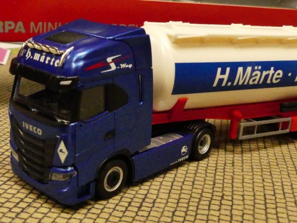 1/87 Herpa Iveco S-Way Silo-Sattelzug Märte 314862