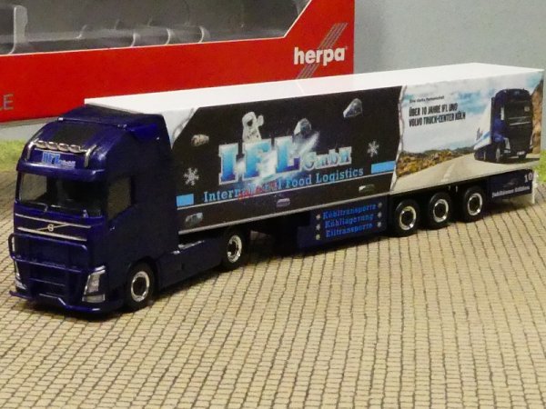 1/87 Herpa Volvo FH Gl. XL Kühlkoffer-Sattelzug IFL Köln 314879