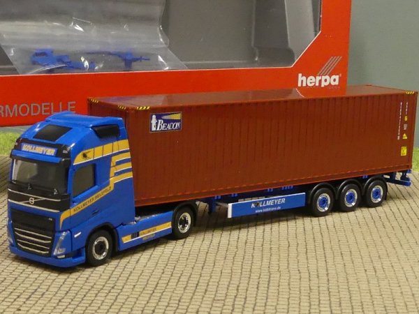 1/87 Herpa Volvo FH Gl. XL 2020 Container-SZ Kollmeyer/Beacon 316279