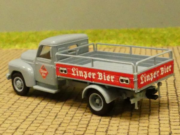 1/87 Brekina Hanomag L 28 Linzer Bier Getränke-Pritsche Sondermodell