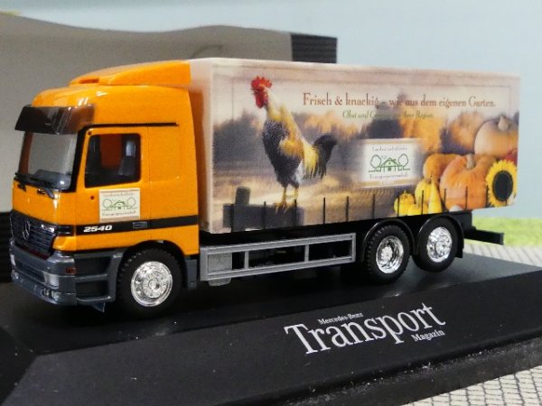 1/87 Herpa MB Actros Motorwagen Transport Magazin Sondermodell