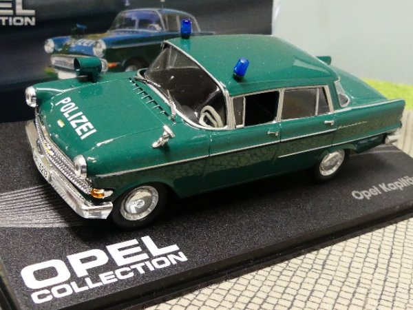 1/43 IXO Opel Kapitän Polizei 1959-1964