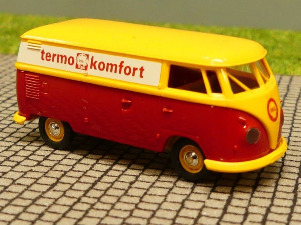 1/87 Brekina # 1117 VW T1 b Shell Termo Komfort Kasten 32541