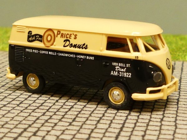 1/87 Brekina # 1115 VW T1 b Kasten Price Donuts 32540