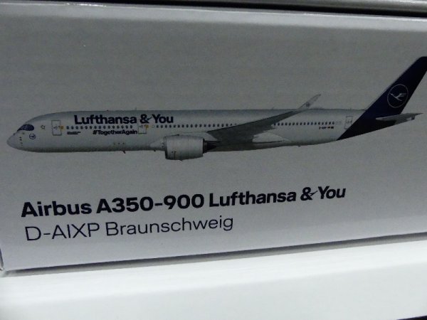 1/200 Herpa Lufthansa Airbus A350-900 Lufthansa & You – D-AIXP Braunschweig  572026