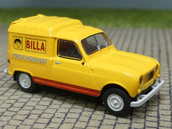 1/87 Brekina Renault R4 Fourgonnette BILLA 14738