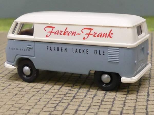 1/87 Brekina # 0215 VW T1 a Farben Frank Kasten