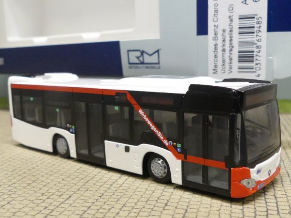 1/87 Rietze MB Citaro K ´12 Uckermärkische Verkehrsgesellschaft 67948