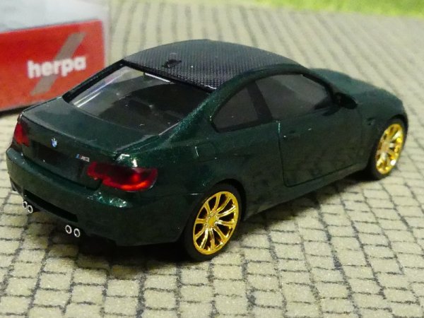 1/87 Herpa BMW M3 Coupé E92 British Racing Green metallic 033862-002