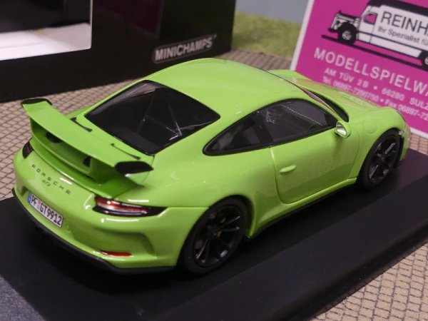 1/43 Minichamps Porsche 911 GT3 grün 90/100 limited edition 413 066039