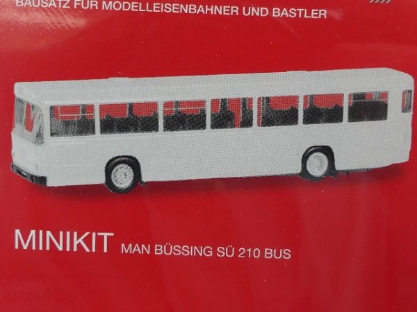 1/87 Herpa MiniKit MAN Büssing SÜ 210 Bus elfenbein 013246