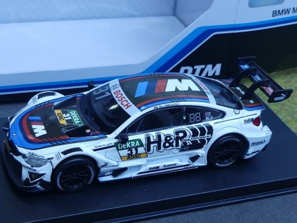 1/43 Herpa BMW M4 DTM 2017 #31 T. Blomqvist Team RBM 9440998