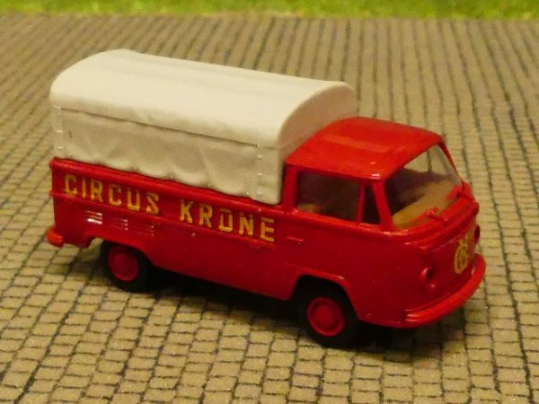 1/87 Brekina VW T2 Circus Krone Pritsche 33904 T2#242