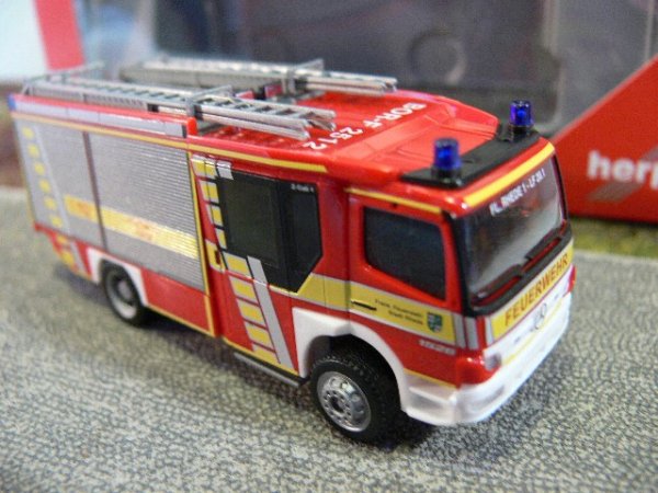 1/87 Herpa MB Atego Ziegler Z-Cab LF 20 Feuerwehr Rhede 093132