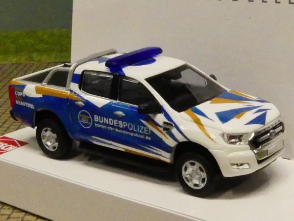 1/87 Busch Ford Ranger Bundespolizei Deutschland 52822