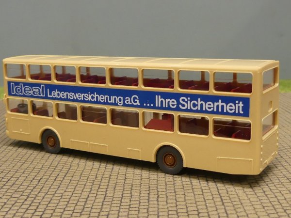 1/87 Wiking MAN SD 200 BVG Ideal Lebensversicherung 730