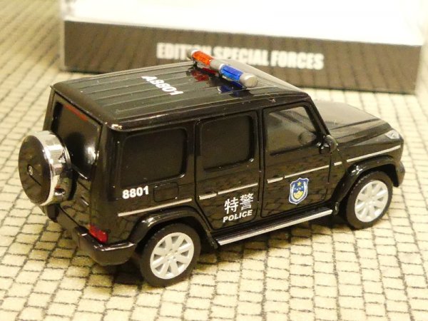 1/87 Herpa MB G-Klasse Police SWAT China Special Forces 8801 940467