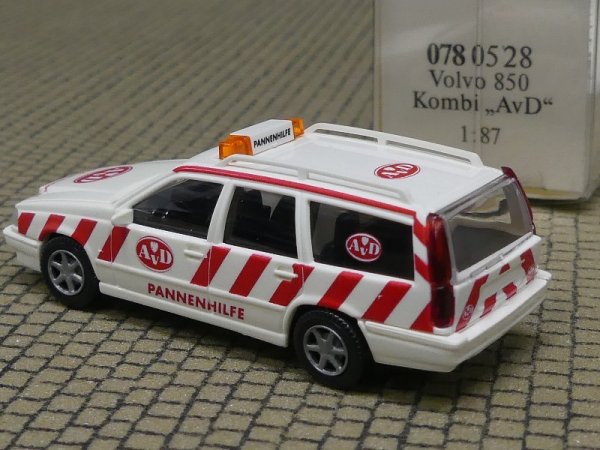 1/87 Wiking Volvo 850 Kombi AvD Pannenhilfe 078 05