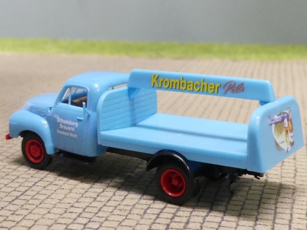 1/87 Brekina Opel Blitz Krombacher Pils Bierpritsche