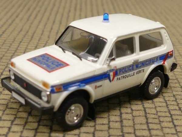 1/87 Brekina Lada Niva Police Frankreich 27223